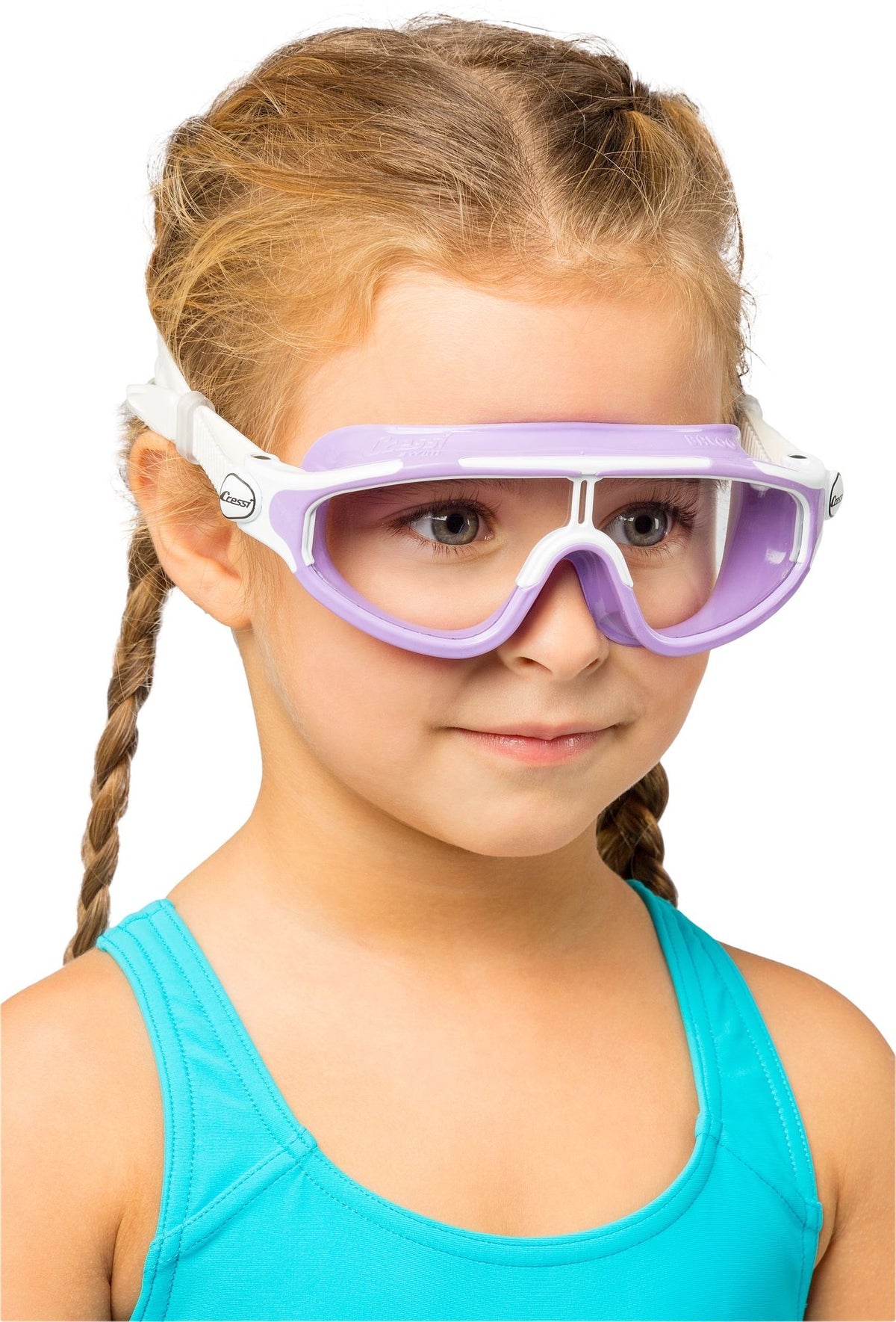 Cressi Baloo Kids Swim Mask Lilac
