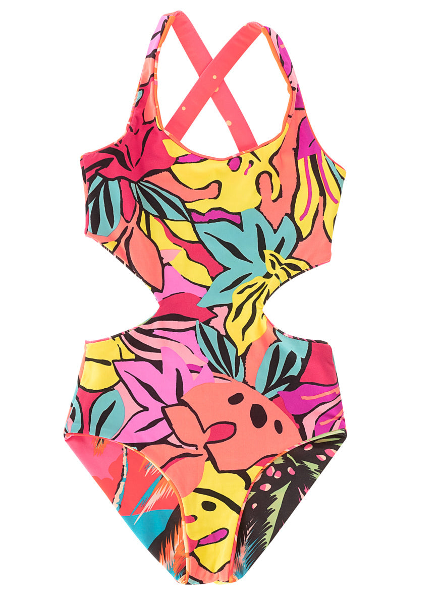 MAAJI AURORALLY GIRLSONE PIECE SUIT PINK 8