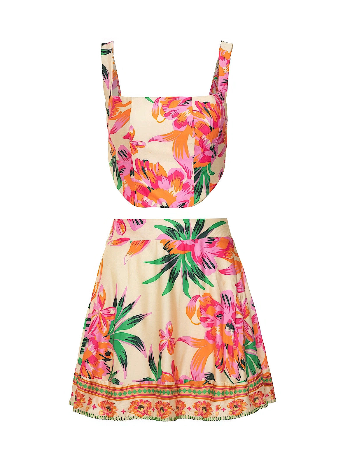 Maaji floral Mini Dress Set Pink M