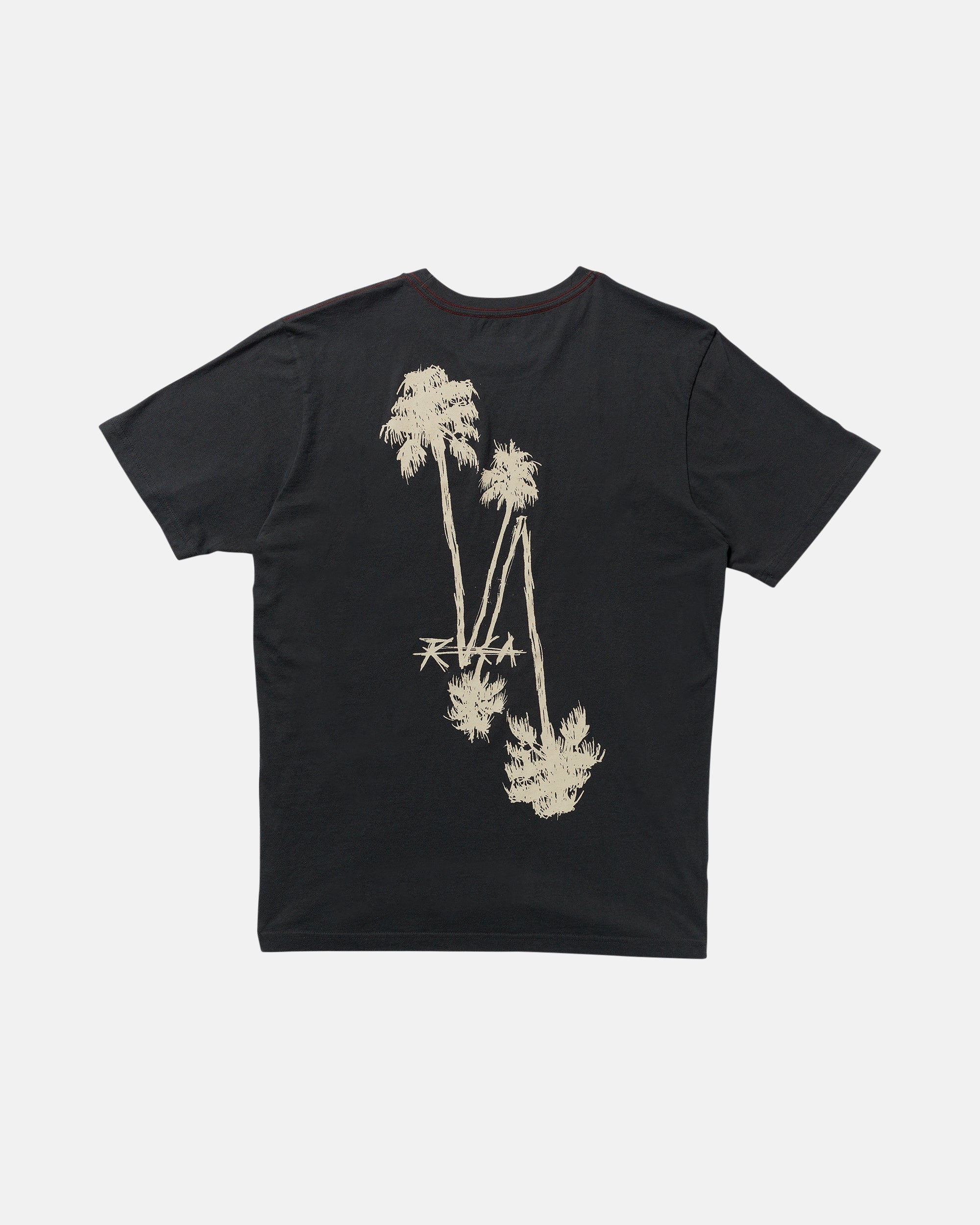 RVCA CROSSED PALMS SS PTK-PIRATE BLACK XL