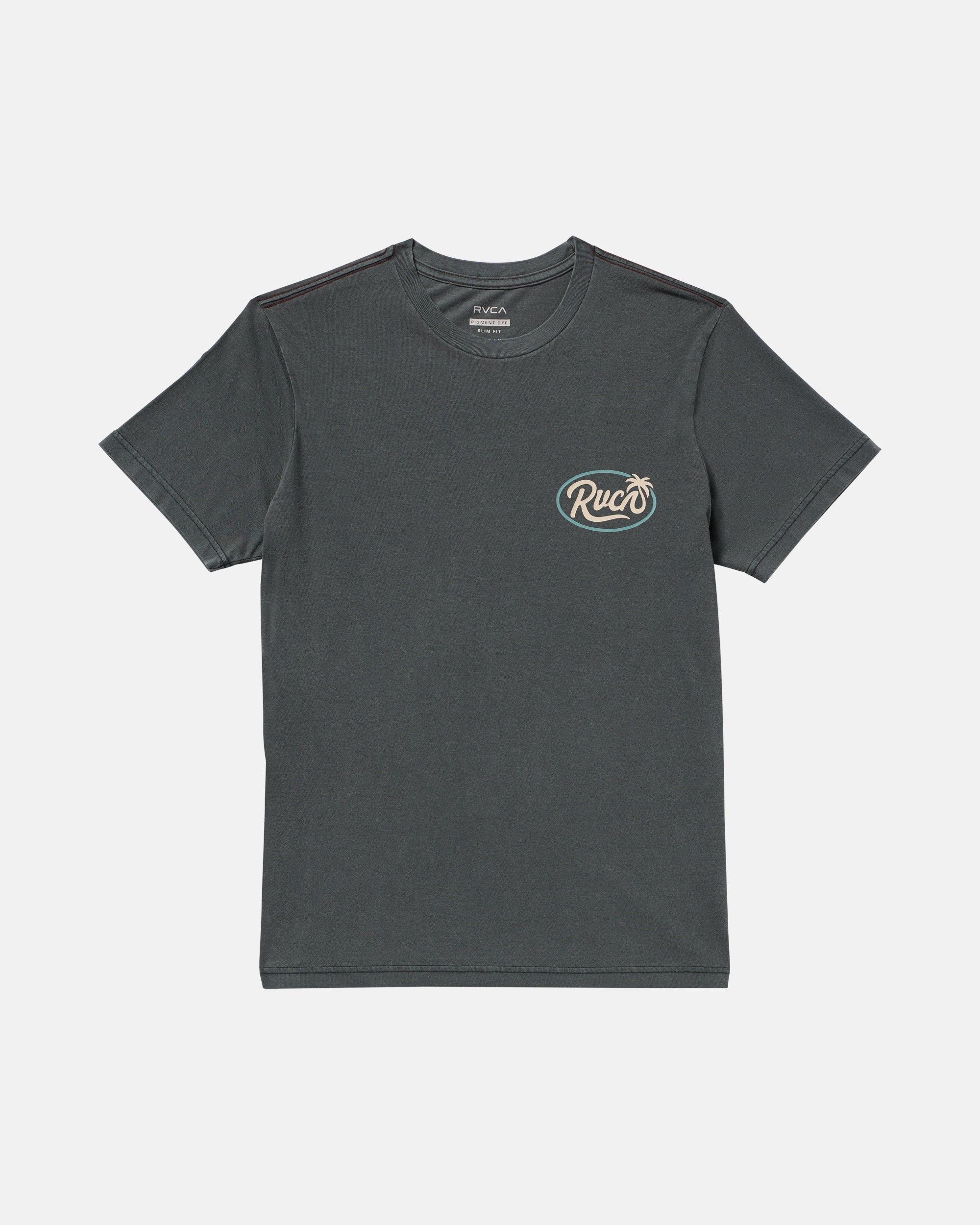 RVCA FROND SCRIPT SS PTK-PIRATE BLACK XL