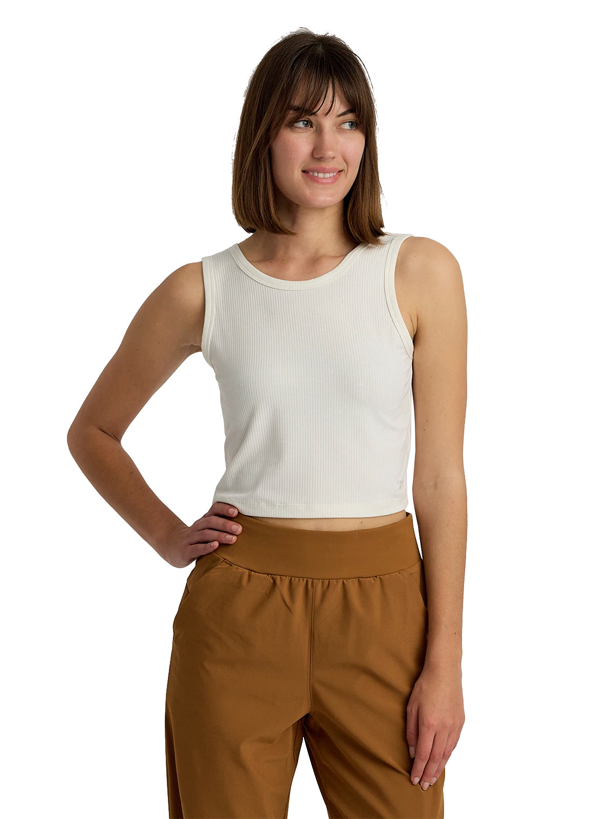 Free Fly Ribbed Bamboo Tank Sea Salt M