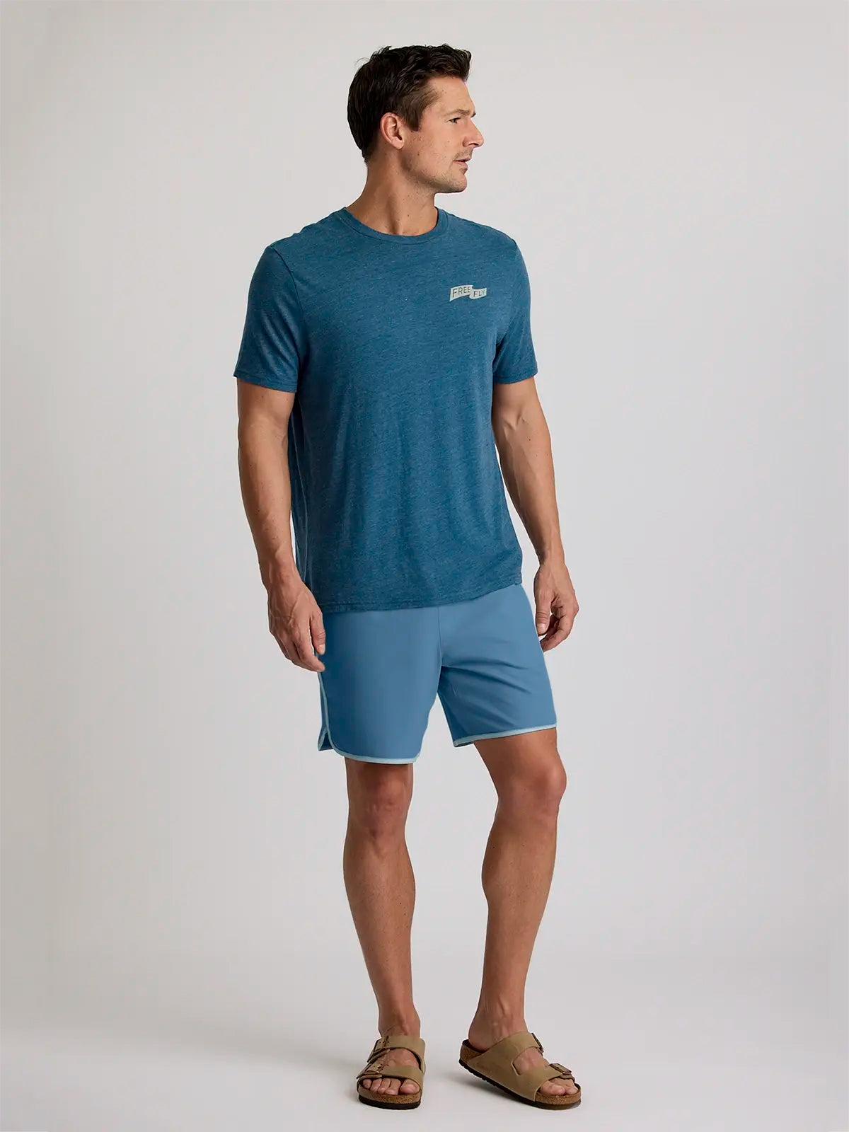 Free Fly Reverb Short PacificBlue S
