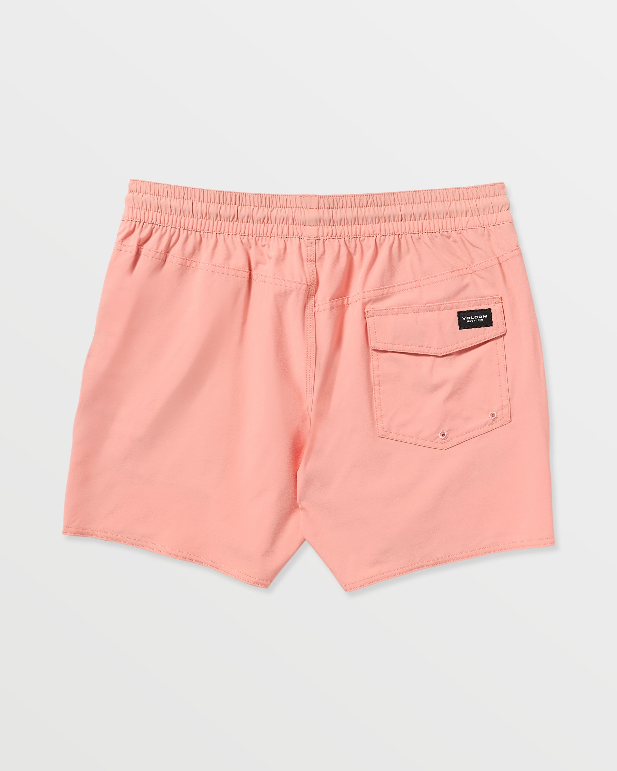 VOLCOM LIDO SOLID TRUNK 16 PFZ-PEACH FUZZ L