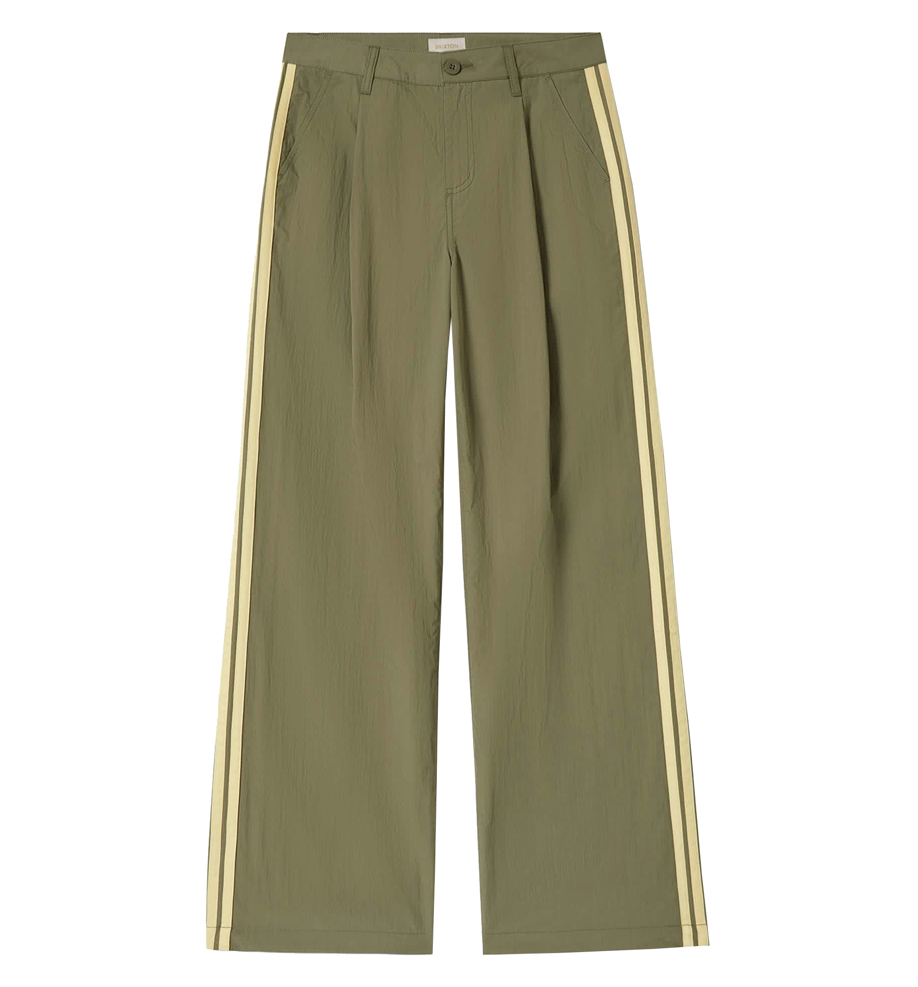 BRIXTON THE JANE LW WIDE LEG PANT OLIVE SURPLUS 27