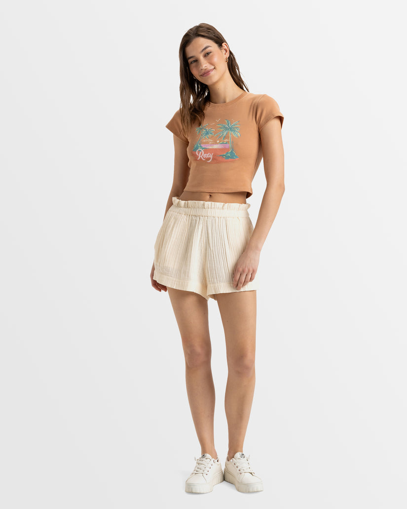 Roxy All Day SS Tee CLB0 L