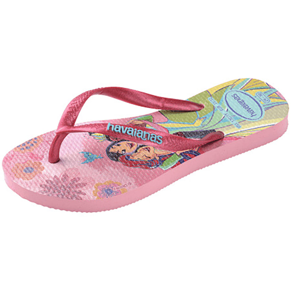 Havaianas Kids Slim Princess Girls Sandal 9321-Pink Glow 9 C