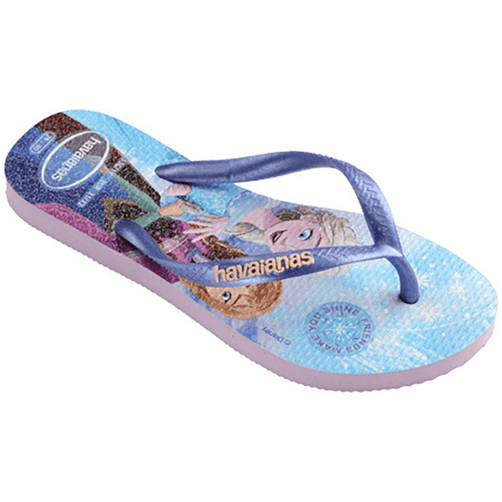 Havaianas Kids Slim Princess Girls Sandal 0397-Purple Fantasy 10 C