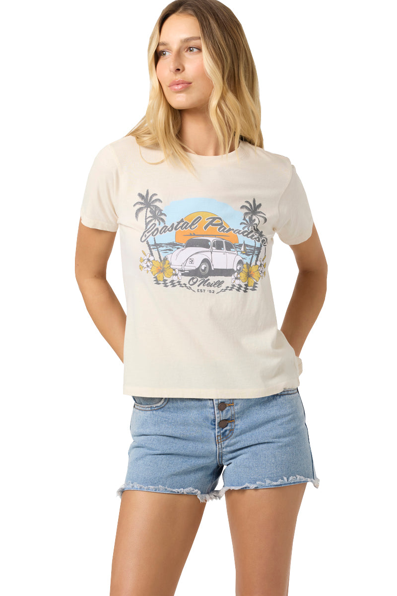 O'Neill Coastal paradise SS Tee IVR M