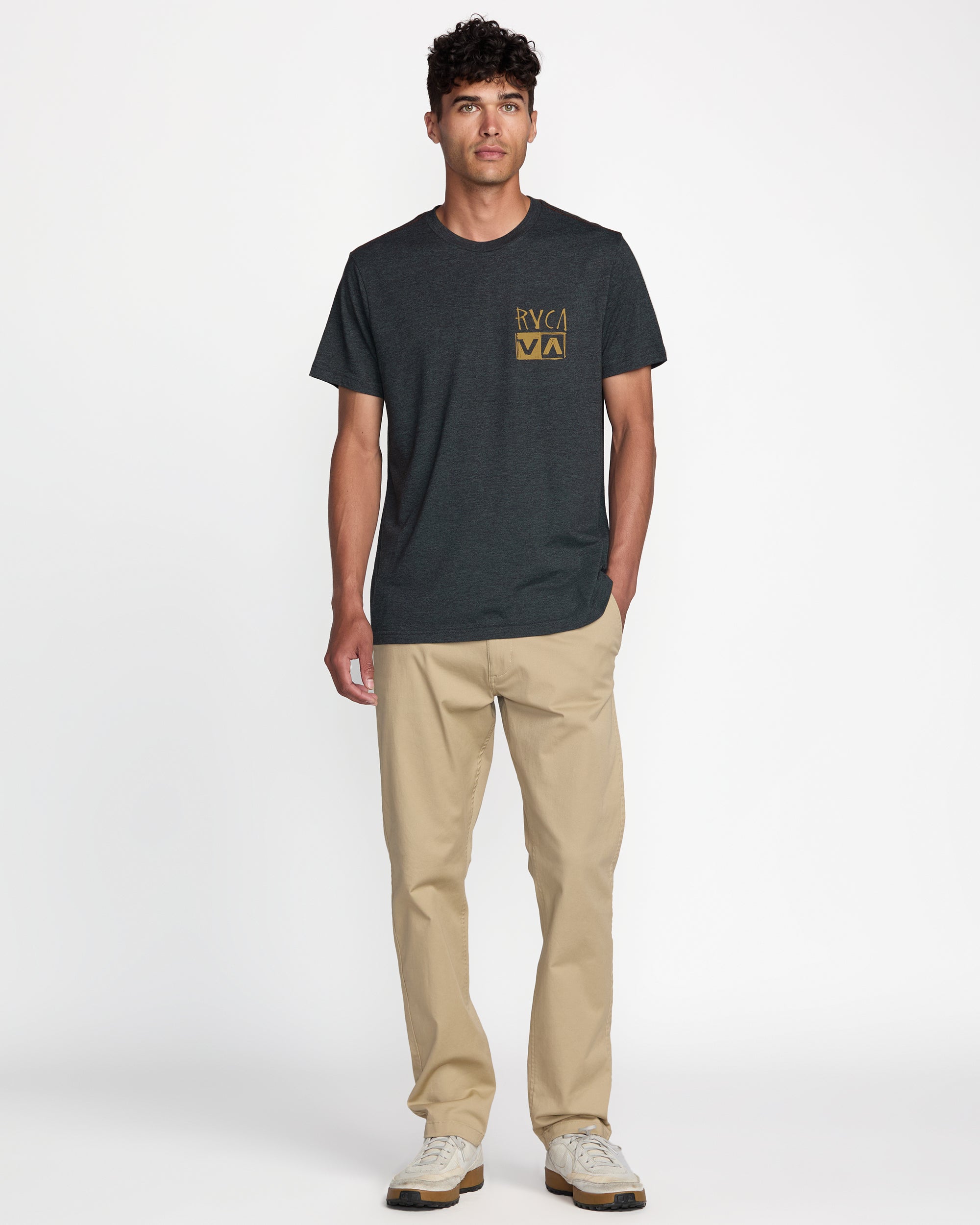 RVCA HORTON PANTHER SS BLK S