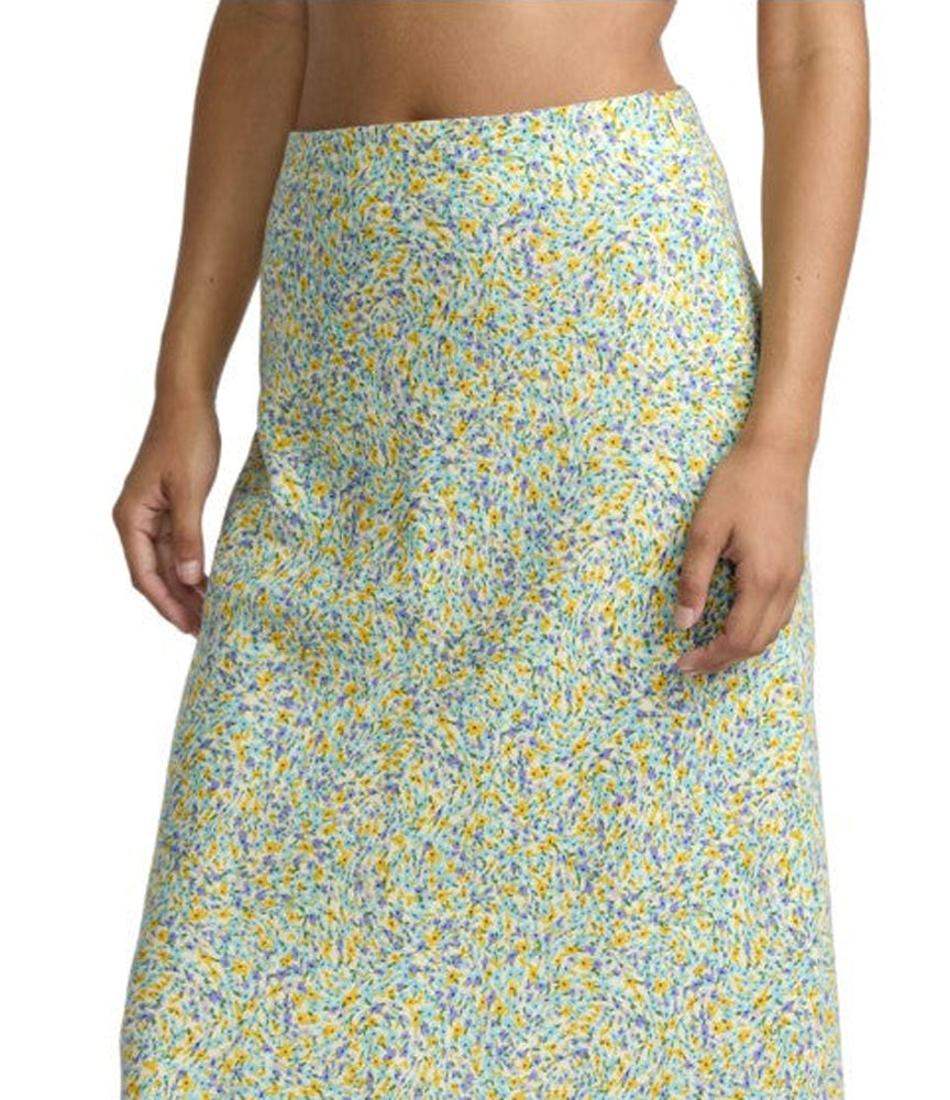 RVCA ANNIKA MIDI SKIRT BRB-BLUE BIRD M