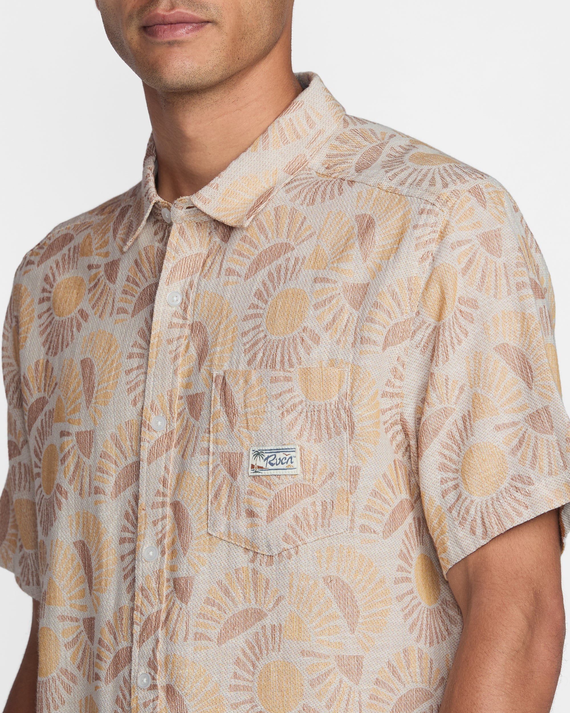 RVCA EXOTICA II SS NAT-NATURAL M