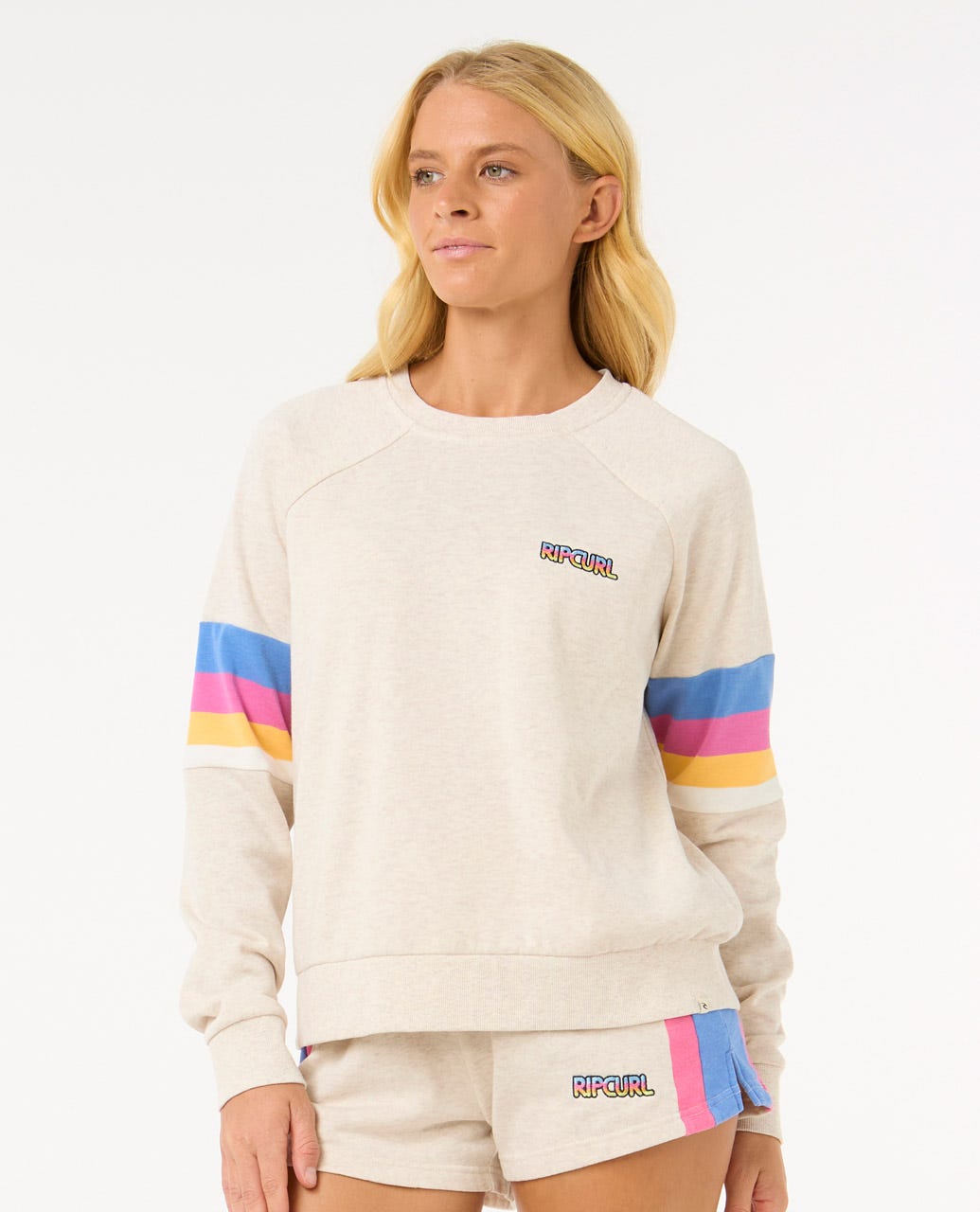 Rip Curl Las Dalias Raglan Crew 0085 XS