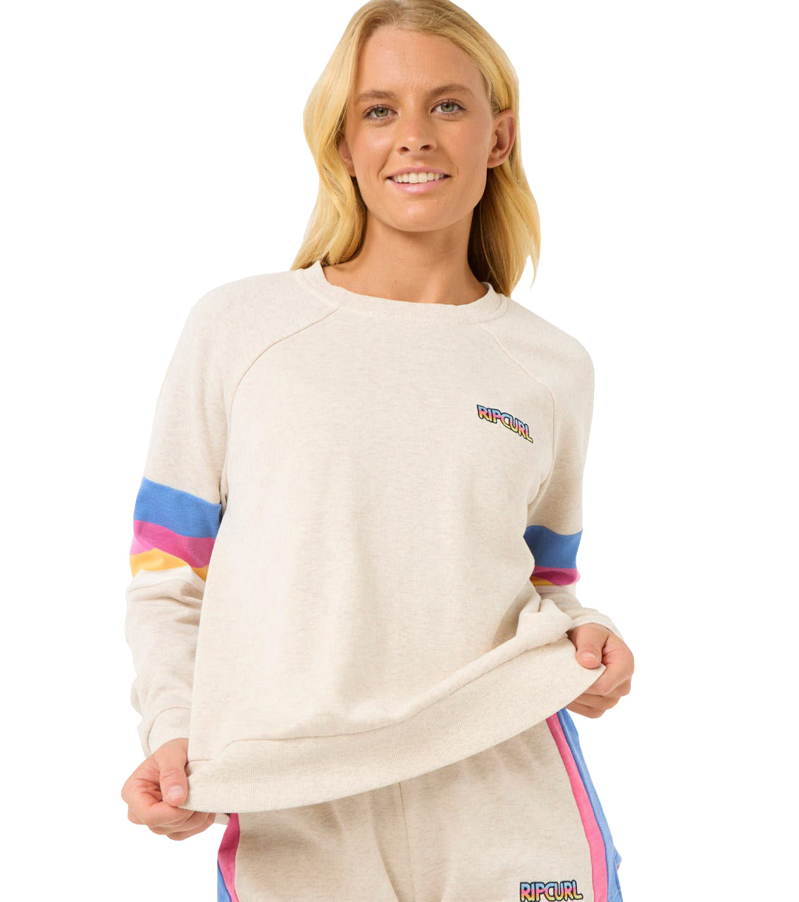 Rip Curl Las Dalias Raglan Crew 0085 L