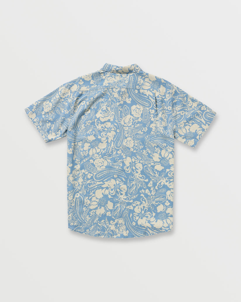 BILLABONG CORDOBA SS SHIRT CHARCOAL/NAVY L