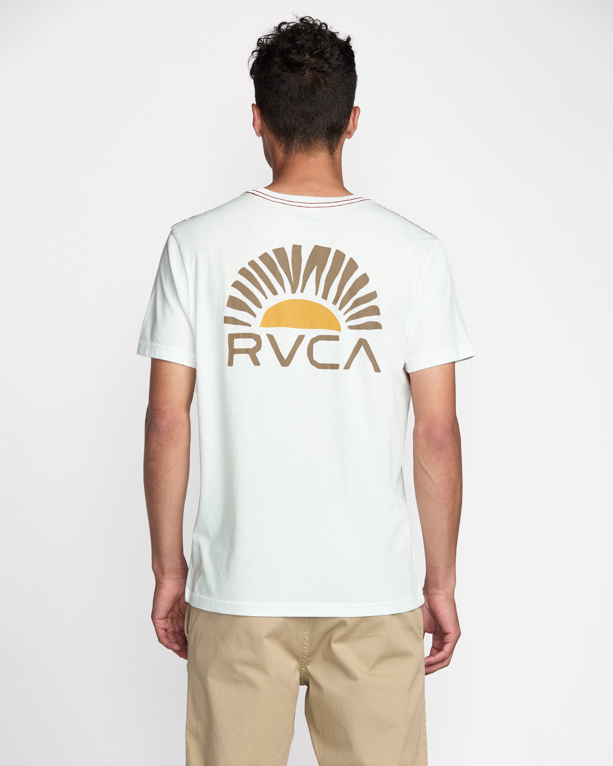 RVCA RISE CUT SS ANW-ANTIQUE WHITE S