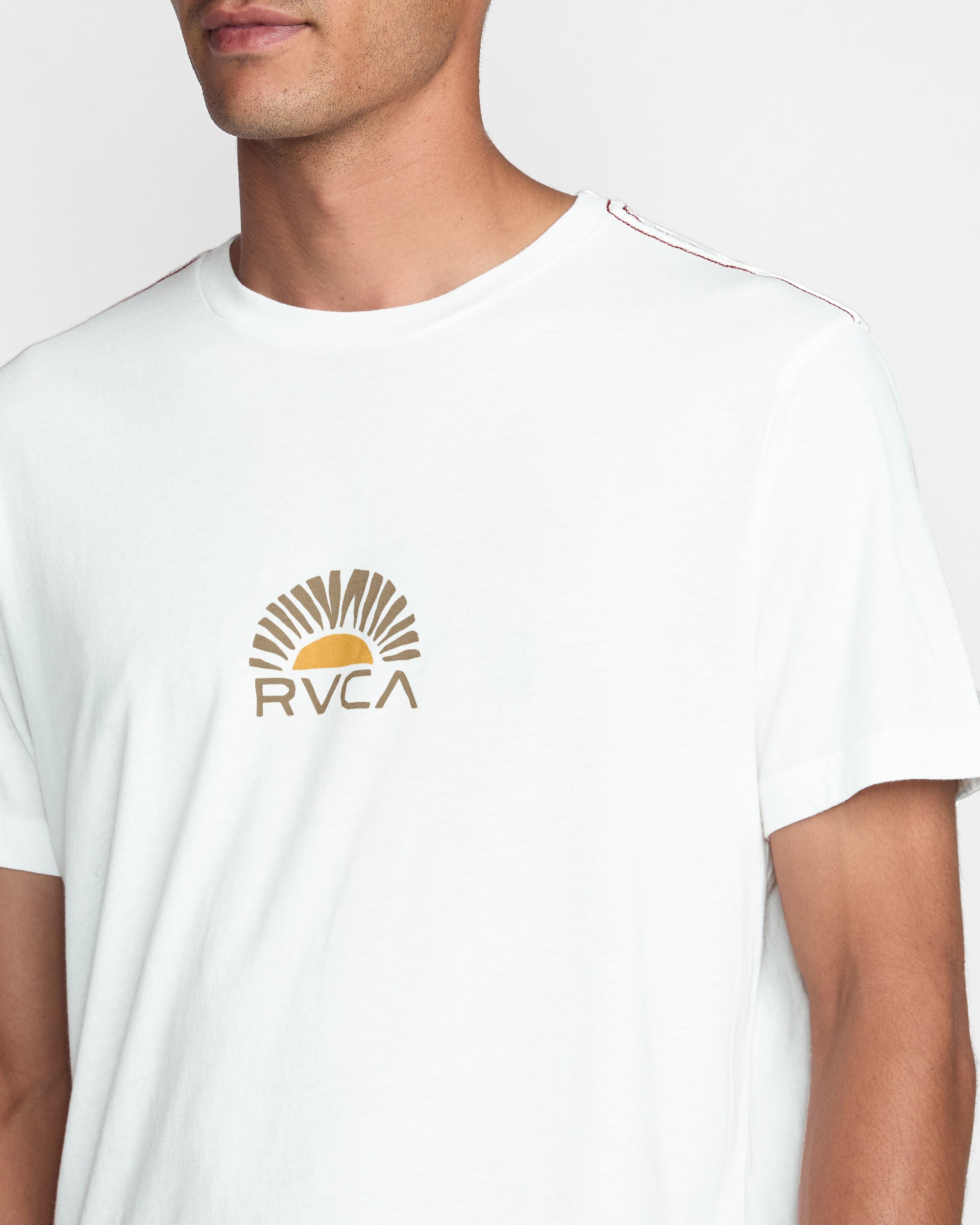 RVCA RISE CUT SS ANW-ANTIQUE WHITE L