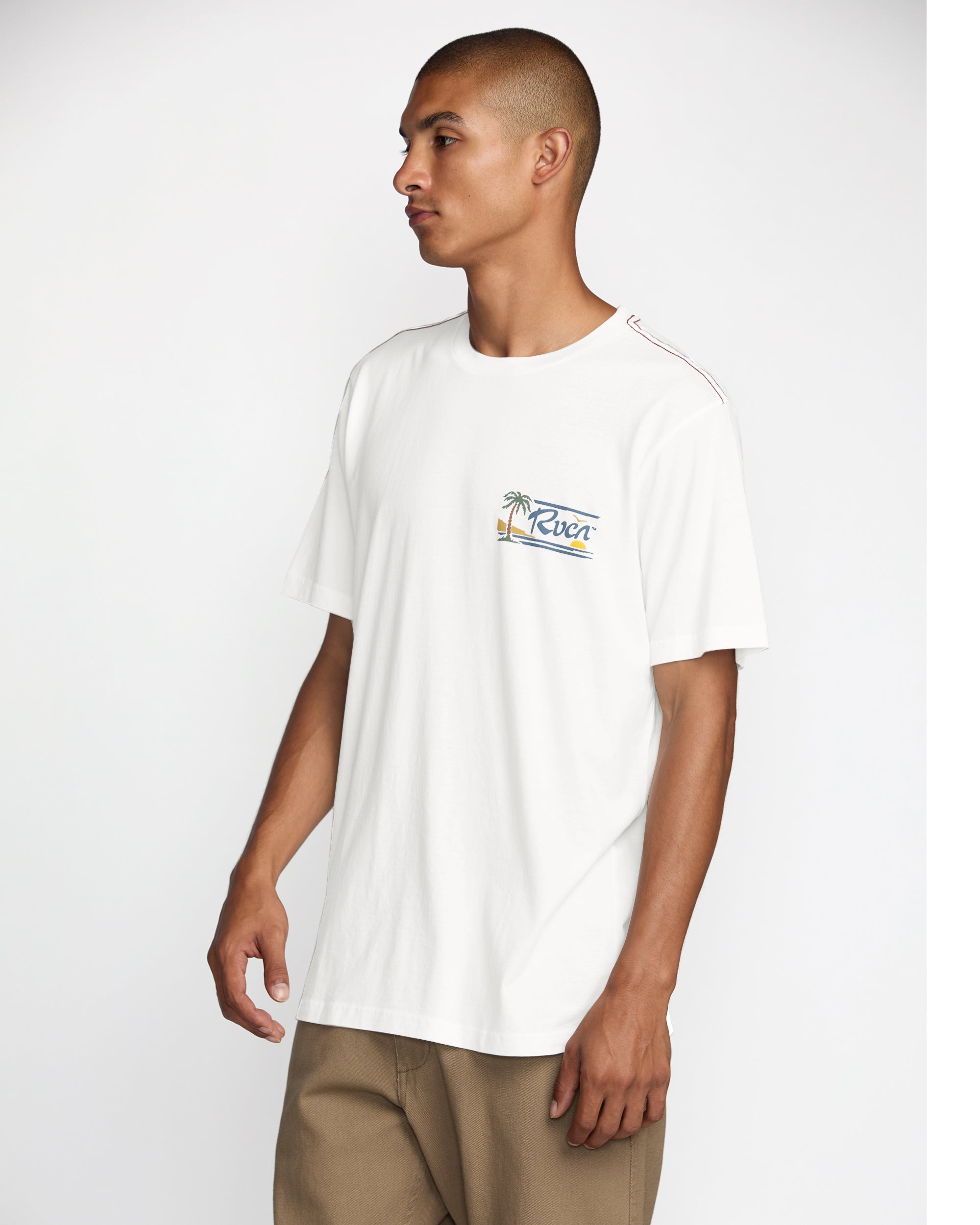 RVCA EXOTICA SS ANW-ANTIQUE WHITE M