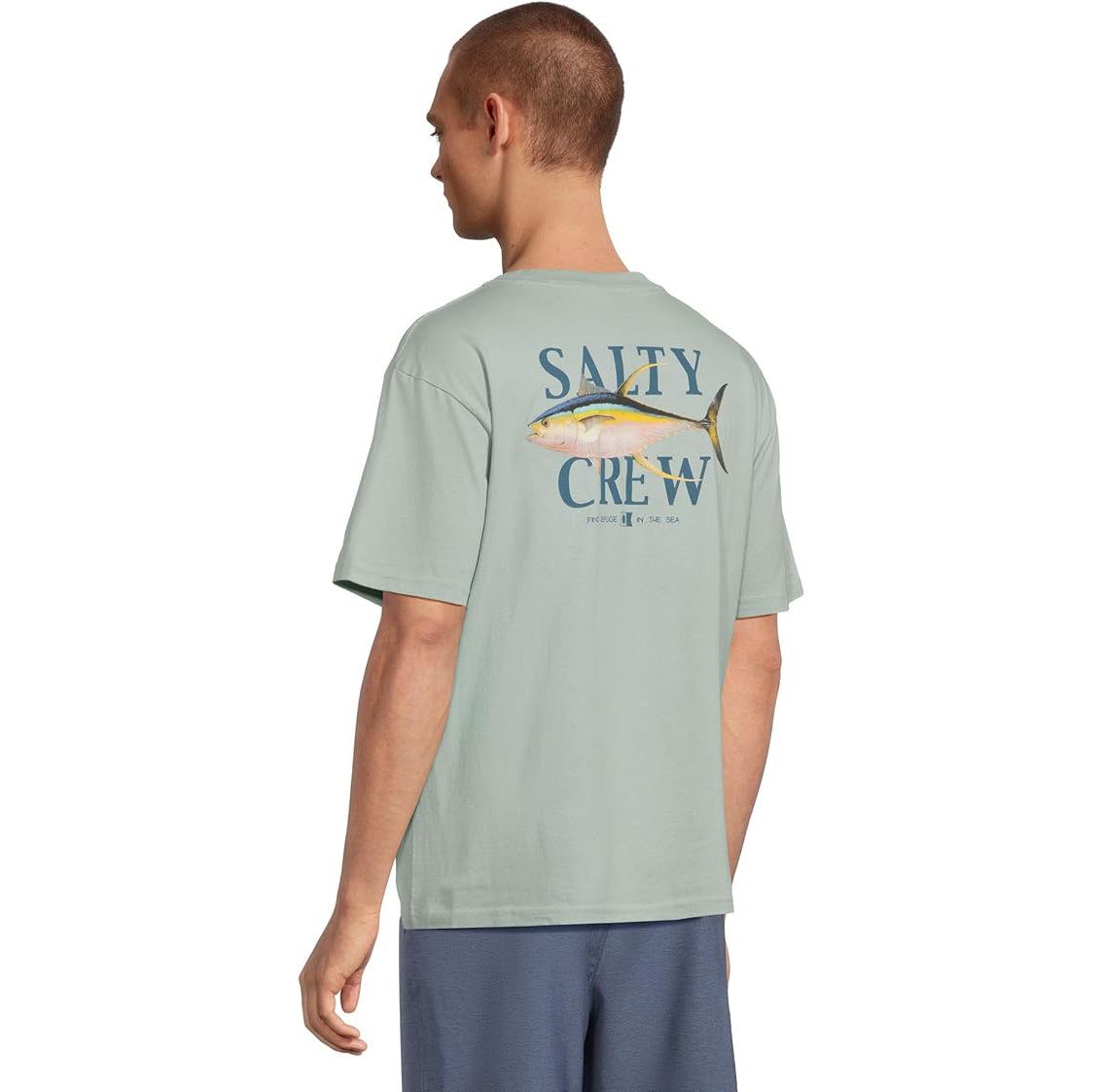 Salty Crew Yellowfin SS Tee Mackerel XXL