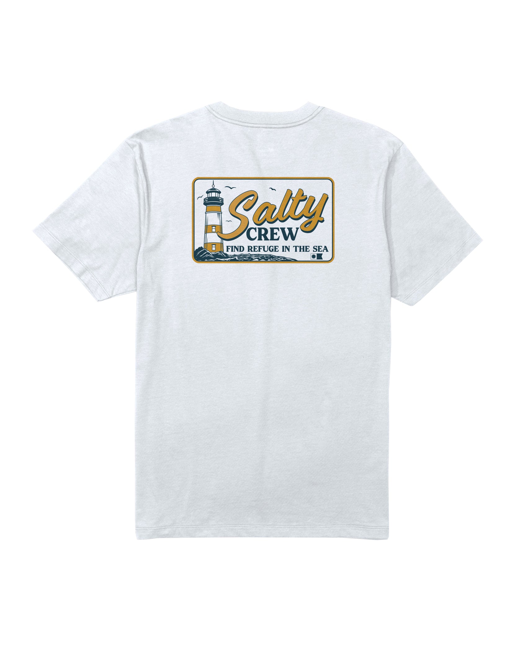 SALTY CREW ASHORE SS TEE WHITE M