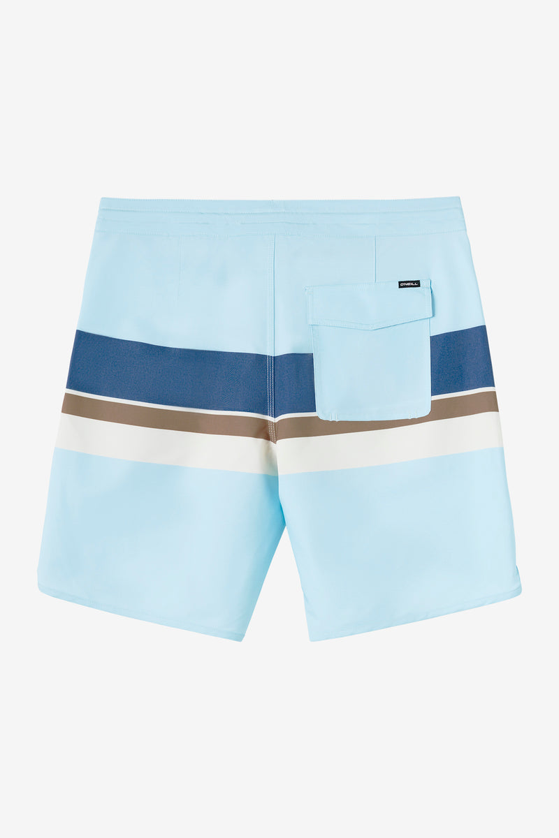 O'Neill Cruzer Stripe Scallop 16in Boardshort SKY 25