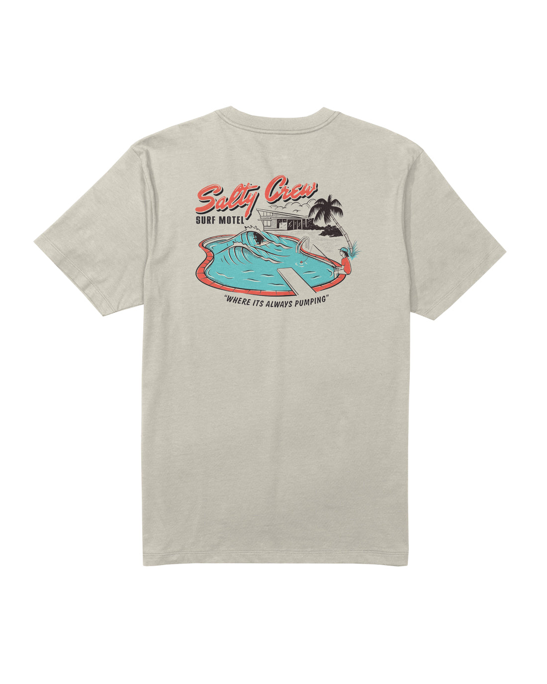 SALTY CREW SURF MOTEL SS TEE BONE XL
