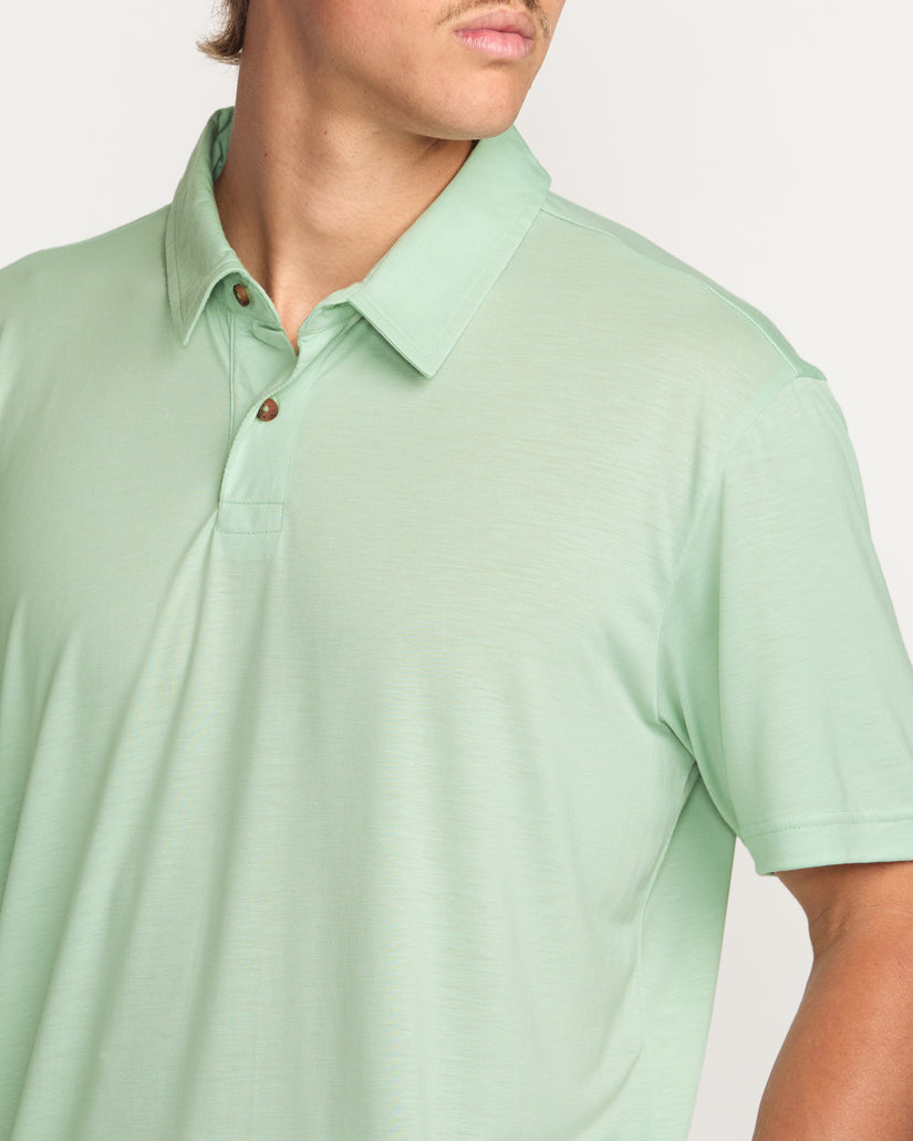 BILLABONG ECLIPSE SS POLO SFM-SEAFOAM XXL