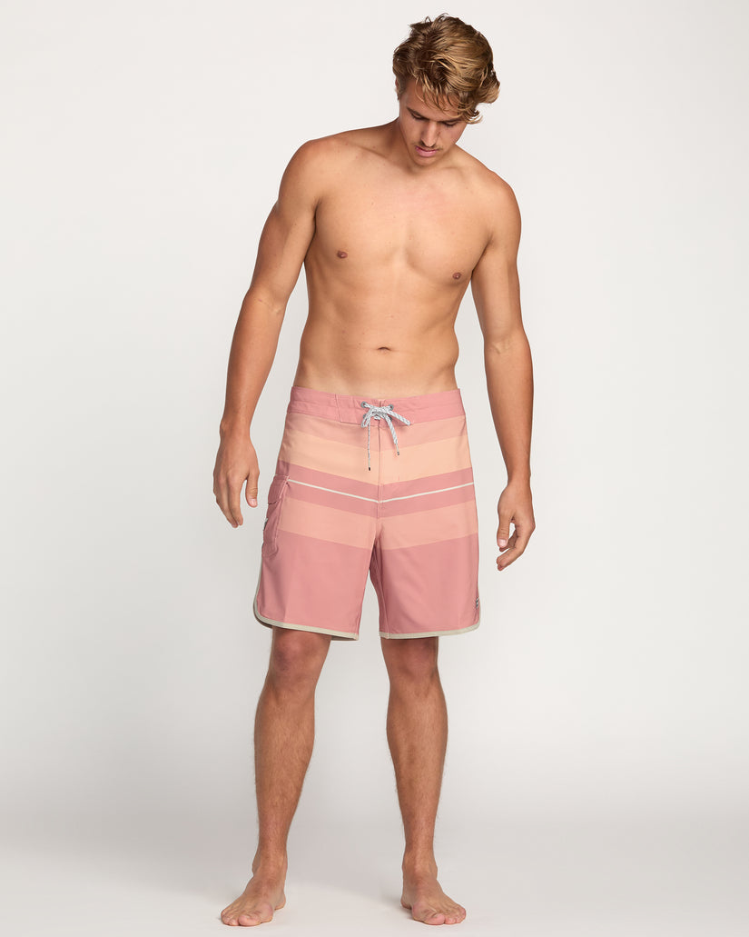 Billabong 73 Pro Performance 18" Boardshorts DTP-DUSTY PINK 30