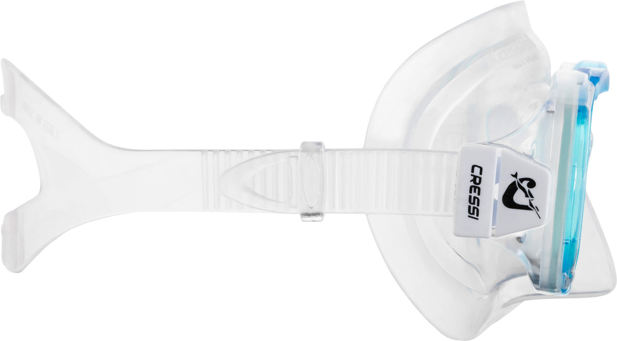 Cressi Perla Dive Mask Clear/Aquamarine