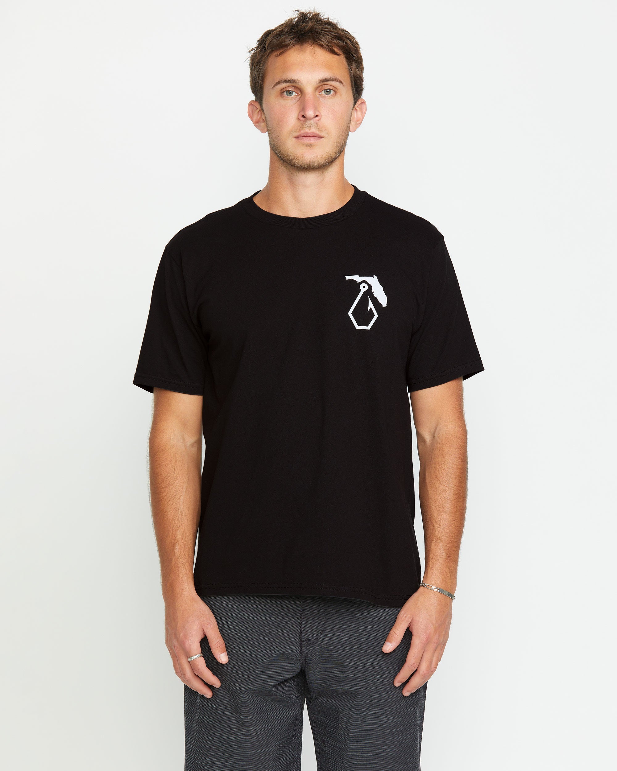 Volcom Reelin SS Tee BLK L
