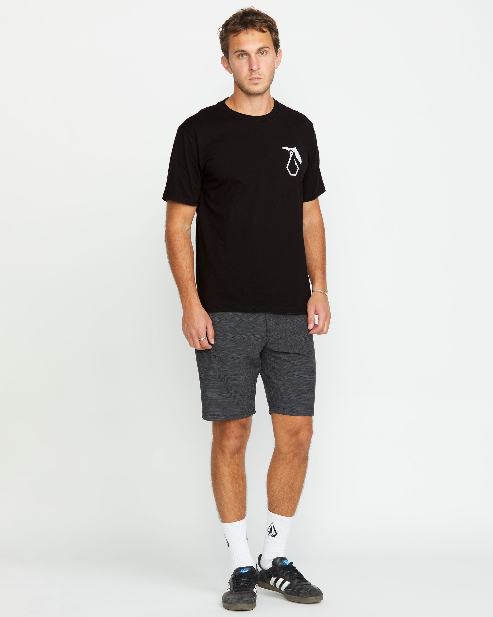 Volcom Reelin SS Tee BLK XL