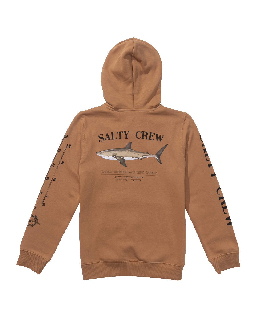 Salty Crew Bruce Boys Hood Fleece Sierra XL