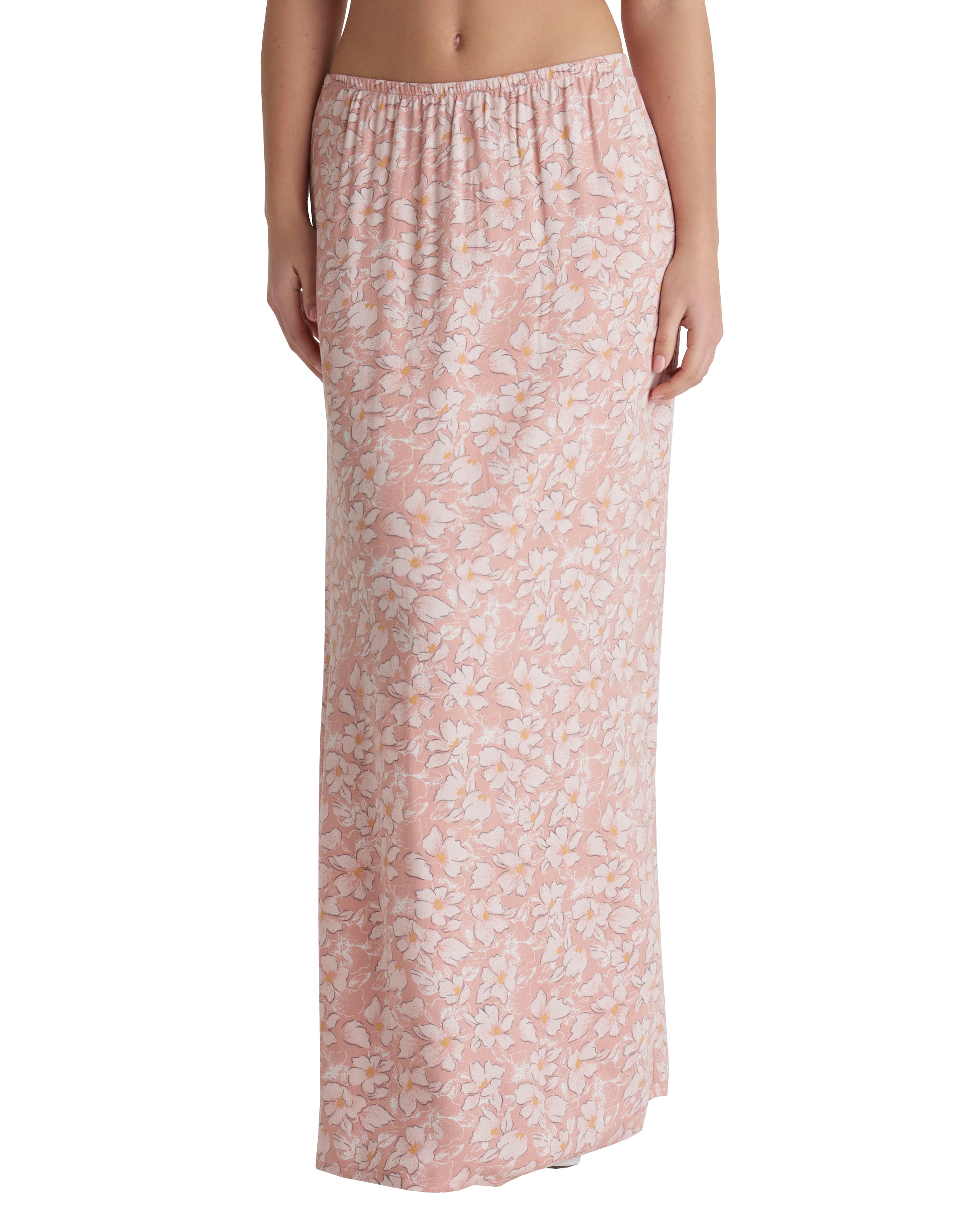 HURLEY BEACHCOMBER MAXI SKIRT T657-Rose Tan- L