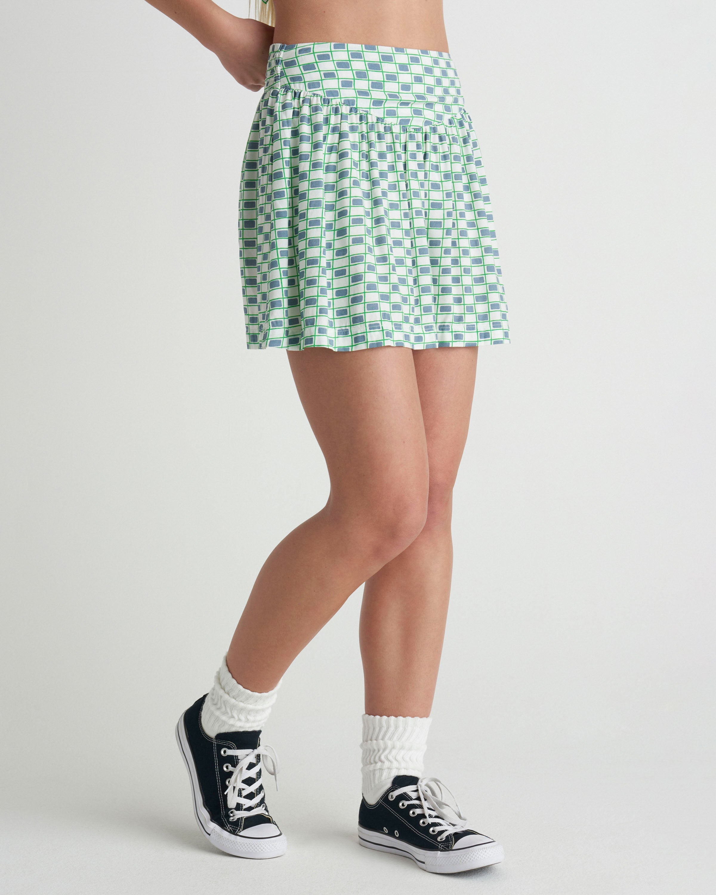 HURLEY VENICE SKIRT T425-Windward Blue L