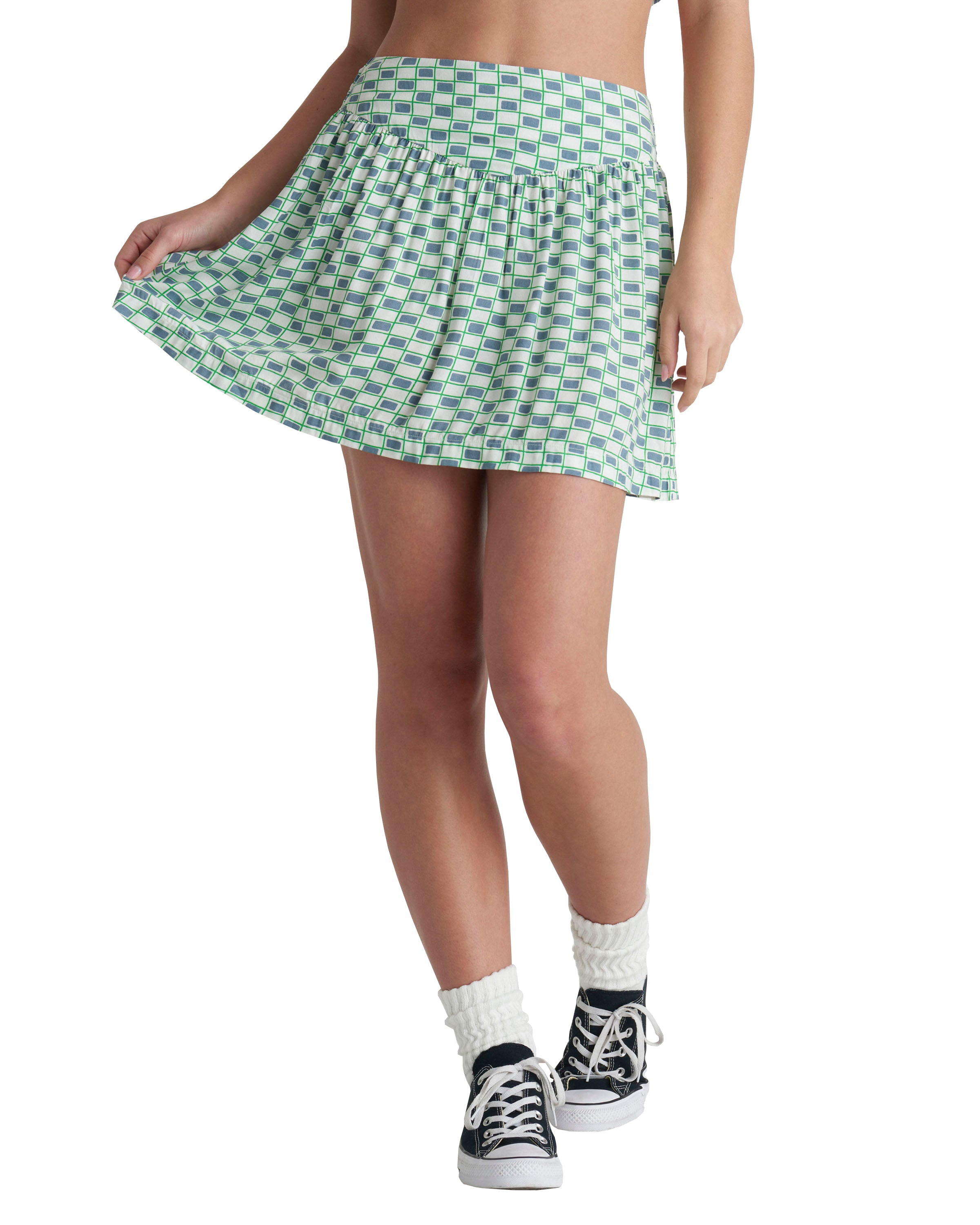 HURLEY VENICE SKIRT T425-Windward Blue S