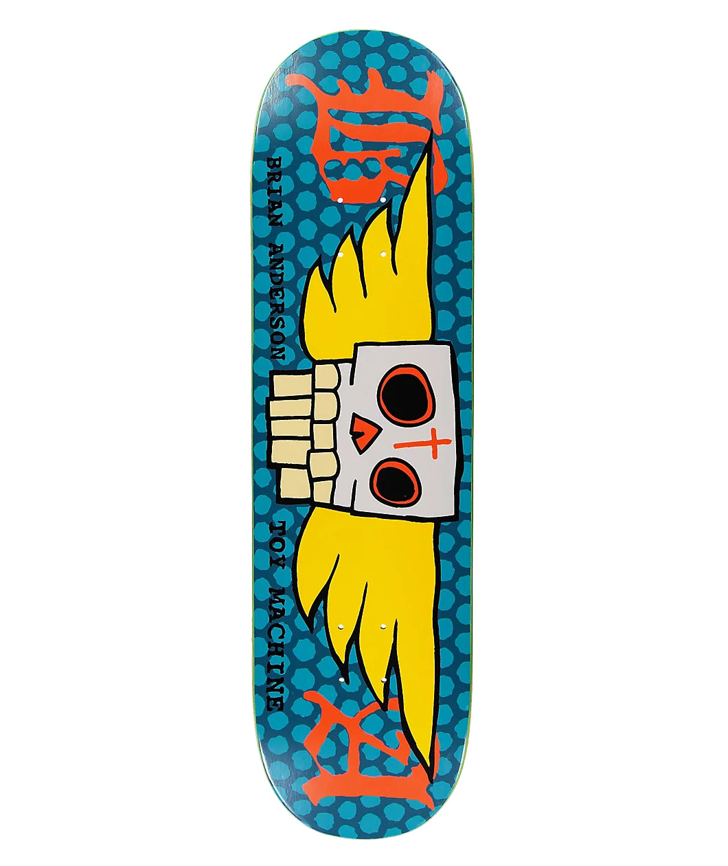 Toy Machine Skateboards Bad Ass Deck Anderson