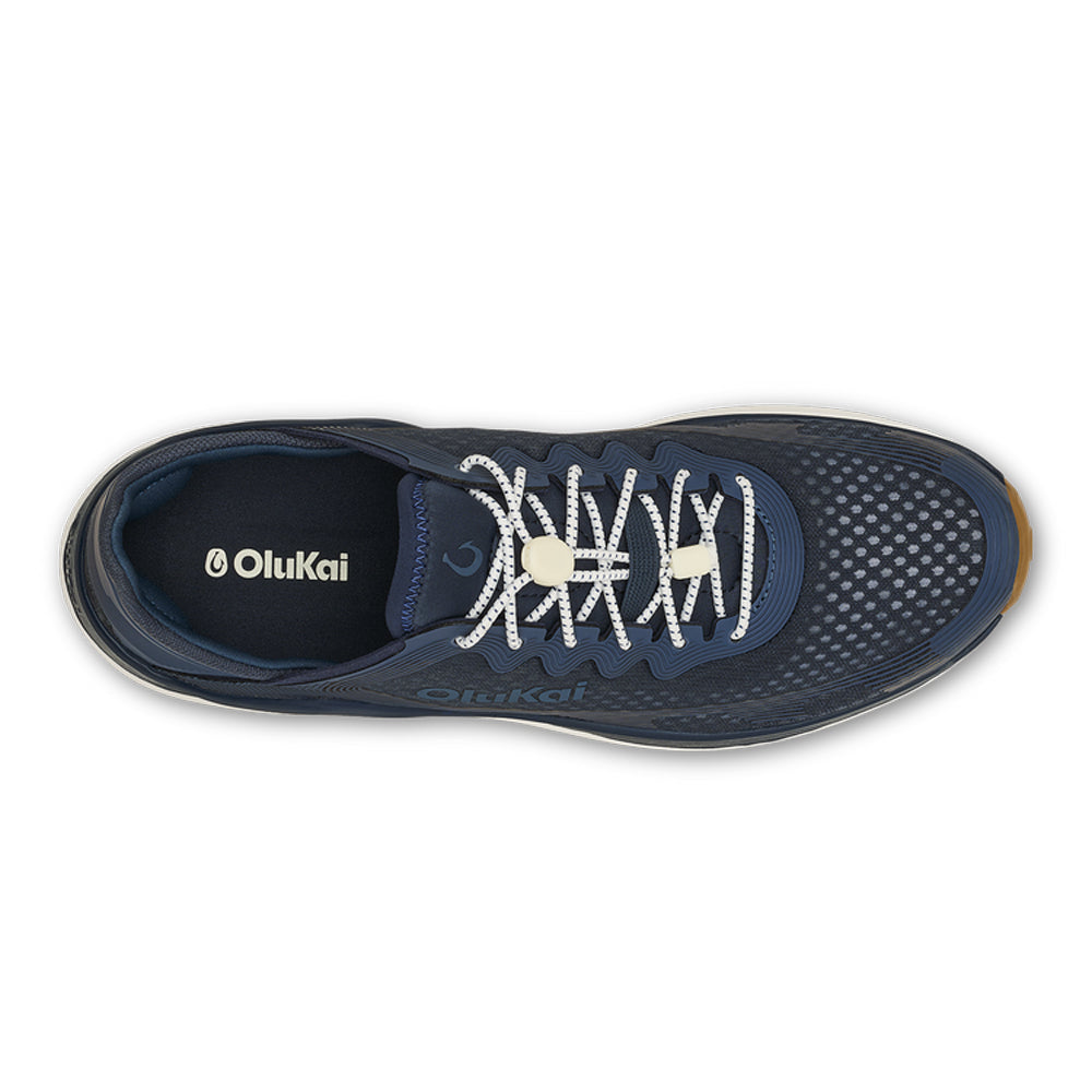 Olukai Ahi Mens Shoe ZNAD-Mood Indigo-Coastal Blue 8