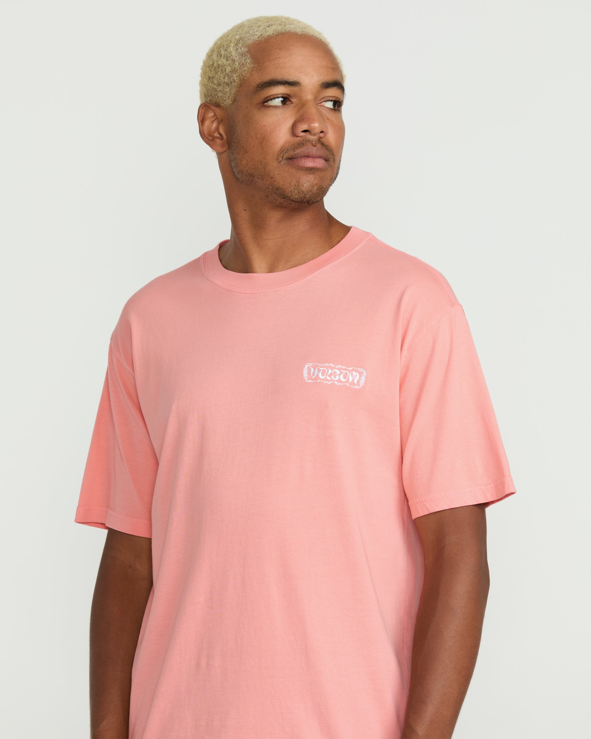 VOLCOM GROOVIN SST PFZ-PEACH FUZZ XL