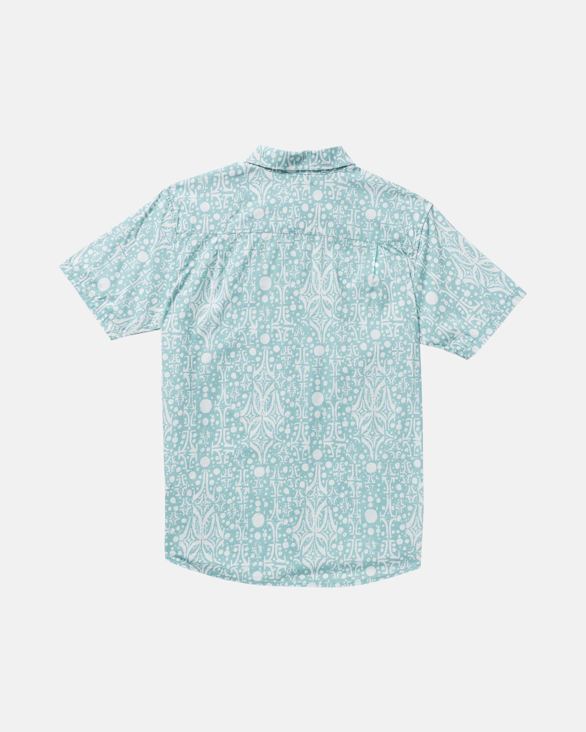 RVCA JACOBS ARCHIVE PRINT SS BN4-BLUE HAZE M