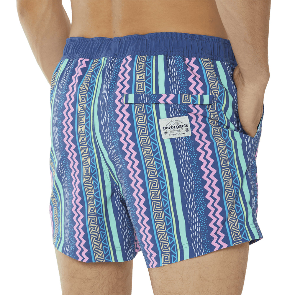 Party Pants Vert Vibes 2n1 Shorts LBLU XL