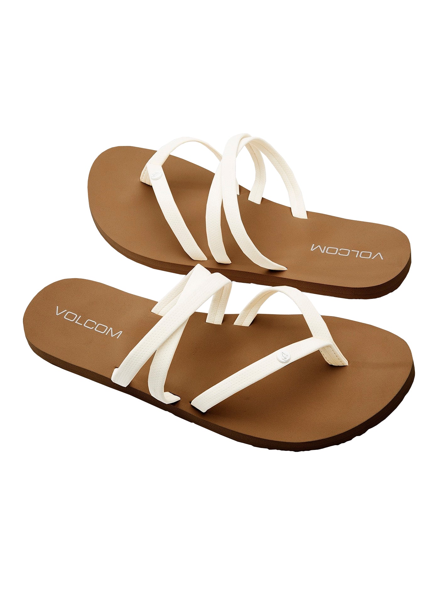 Volcom Easy Breezy 2 Womens Sandal WHT-White 9