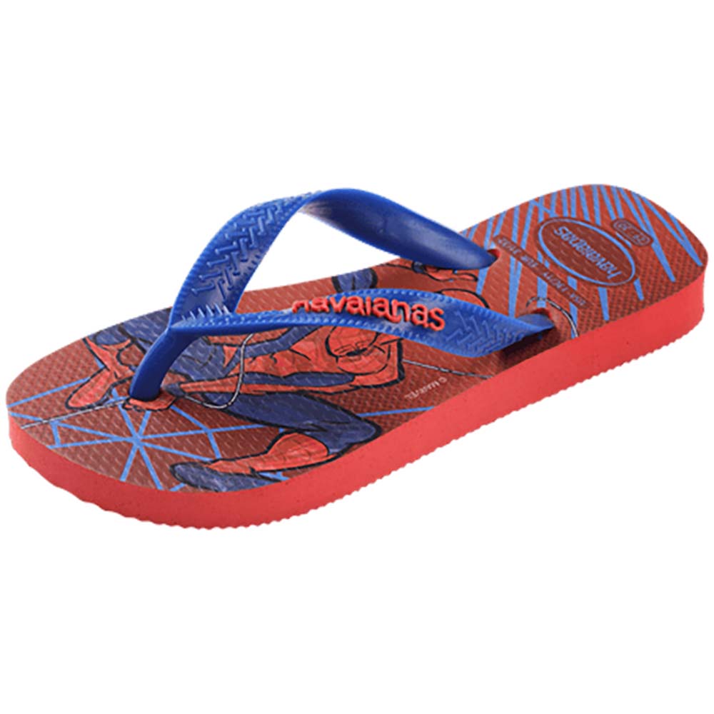 Havaianas Top Marvel Boys Sandal 2090-Ruby Red 9 C