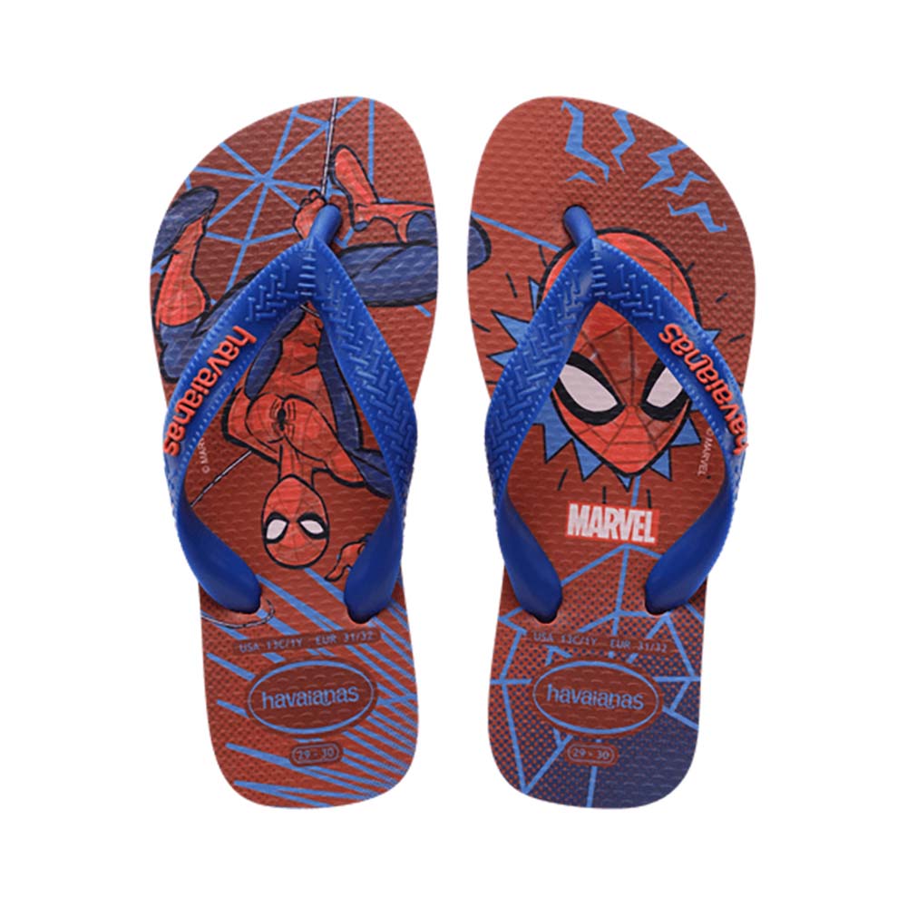 Havaianas Top Marvel Boys Sandal 2090-Ruby Red 9 C