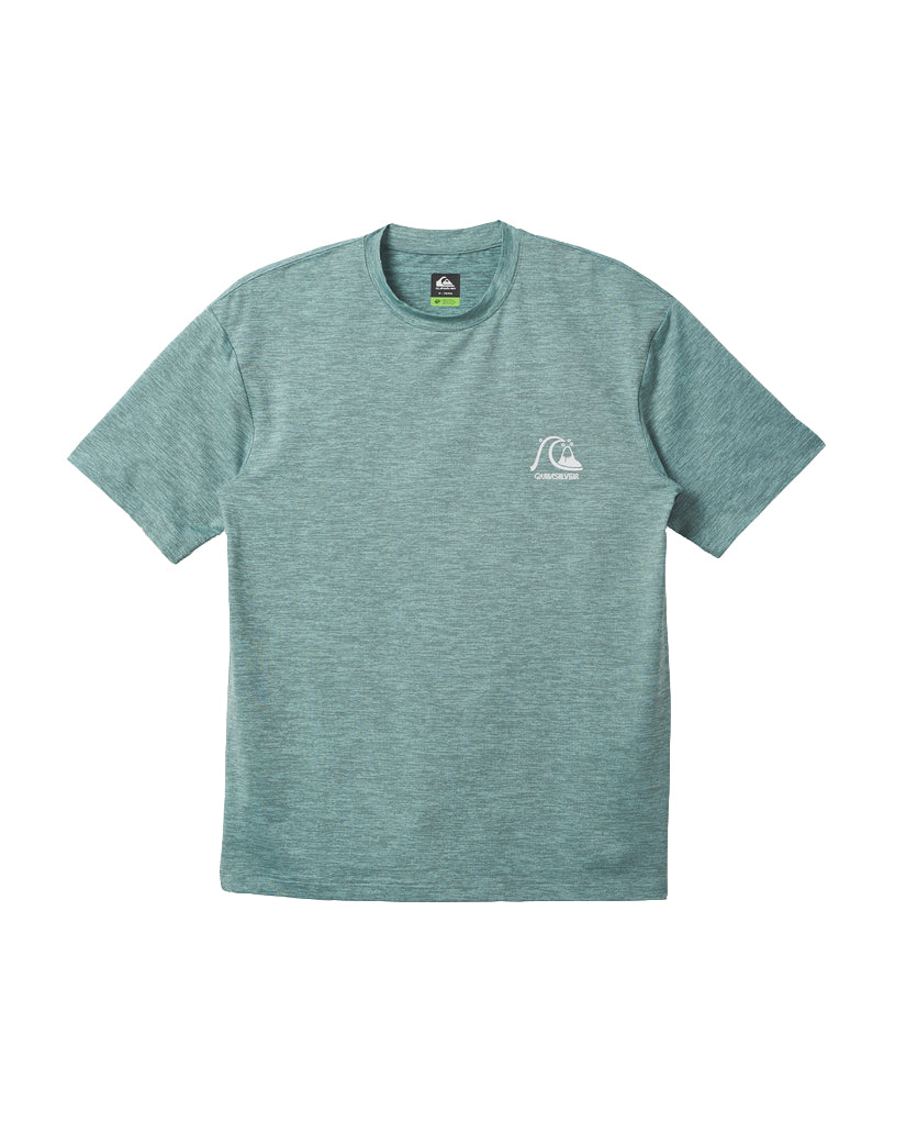 QUIKSILVER DNA LOGO SURF TEE SS JAH-JADE HEATHER XL
