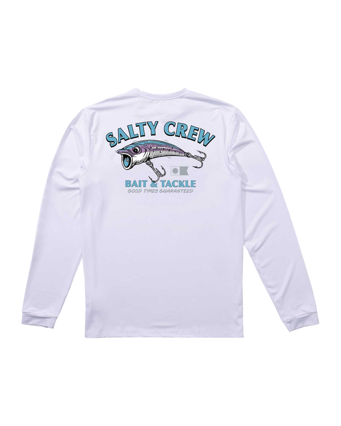 SALTY CREW SNAG IT BOYS LS SUNSHIRT White M