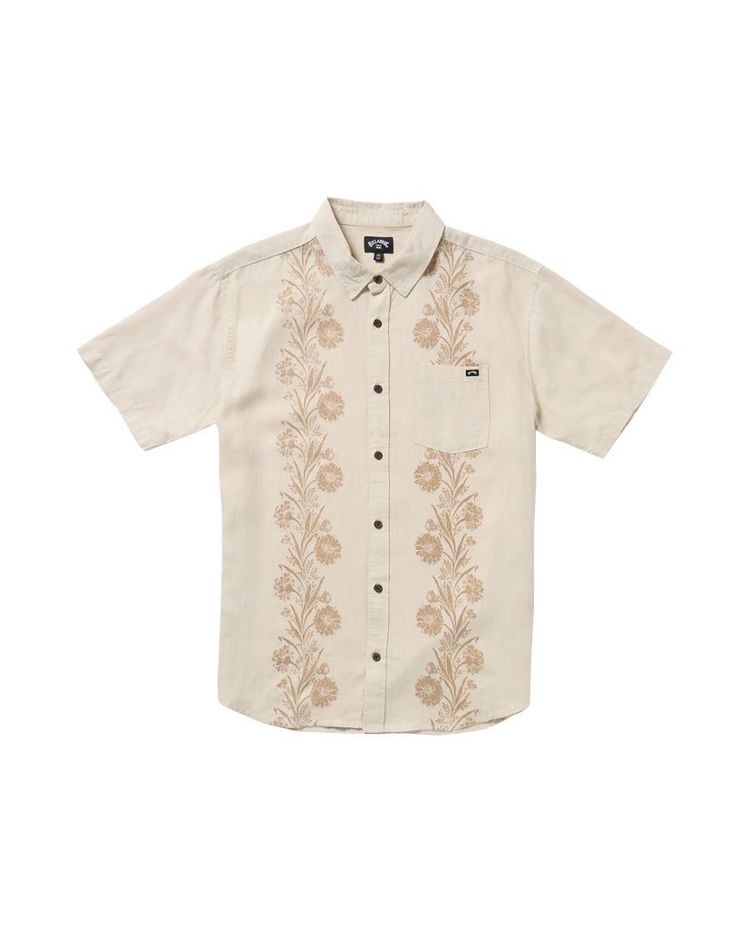 BILLABONG CORDOBA SS SHIRT STN-Stone M