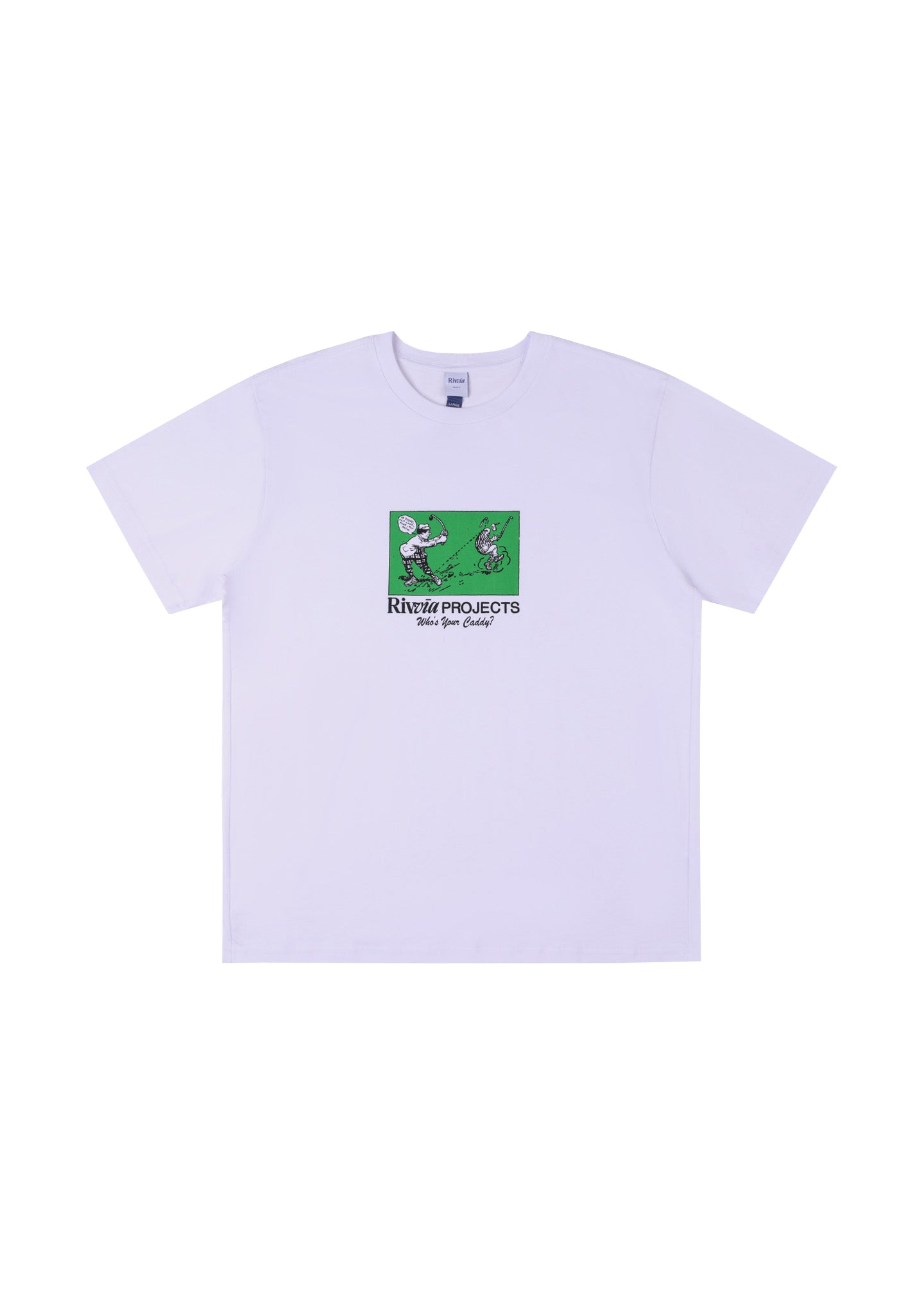 Rivvia Projects Whos Your Caddy SS Tee WHT S