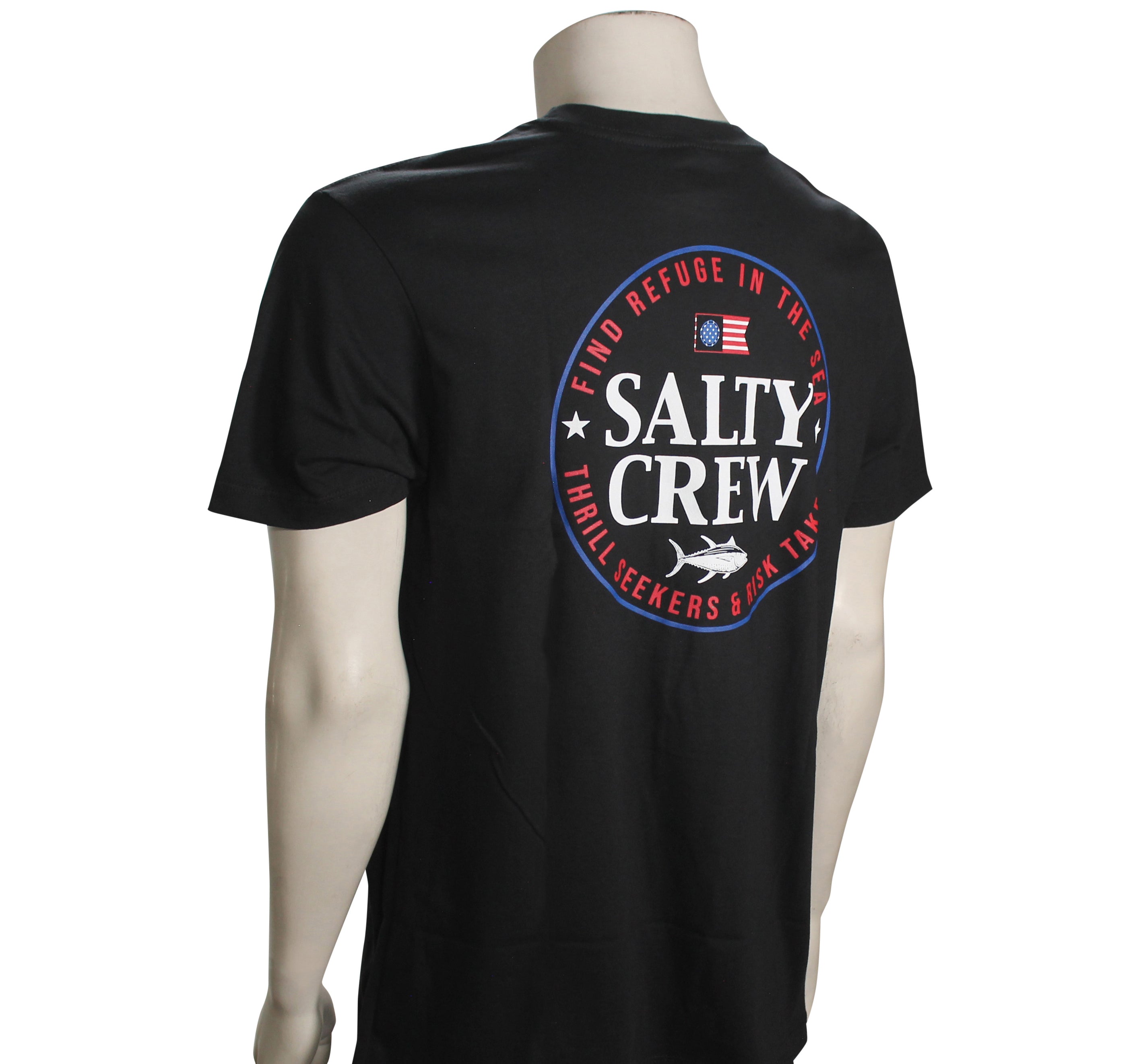SALTY CREW AMERICA LEGEND SS TEE Black XXL