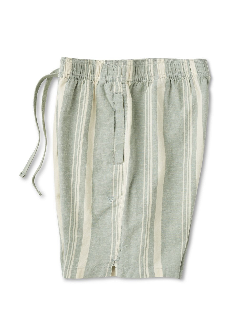 Vissla J. Linen Stripe Elastic Eco 18" Walkshort LSG L