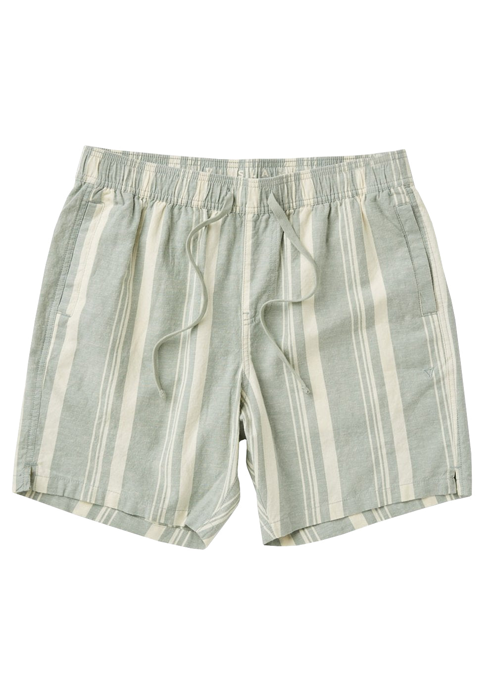 Vissla J. Linen Stripe Elastic Eco 18" Walkshort LSG S